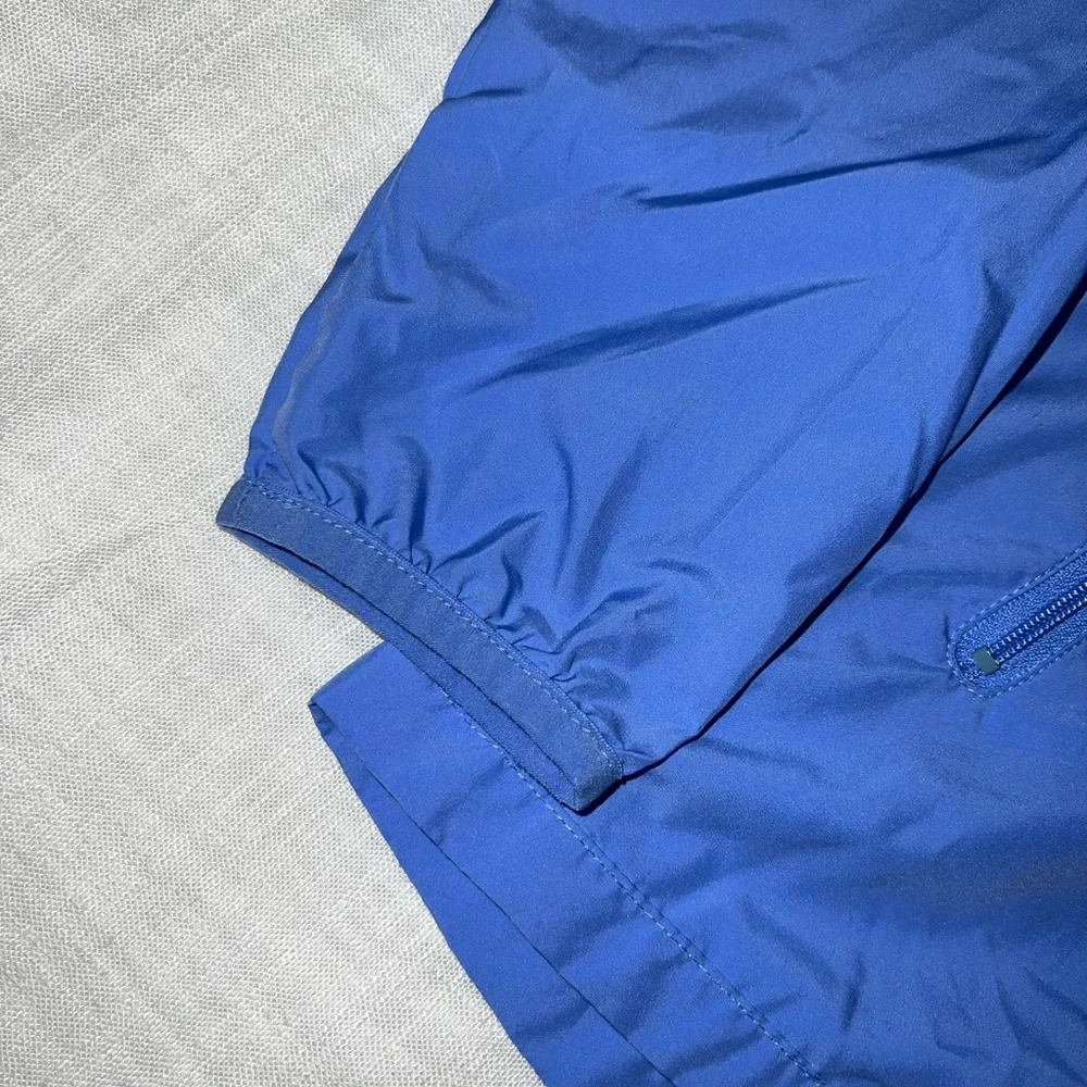 Nike Youth Blue and Pale Pink Logo Windbreaker